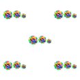 thumbnail image 1 of Maytalsory 3pcs/set Pet Dog Toy Interactive Rubber Balls For Dogs Safe And Non-Toxic Suitable For All Breeds As Shown 5Set, 1 of 6