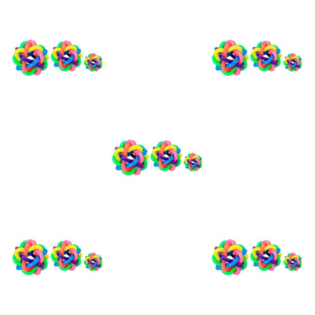 Maytalsory 3pcs/set Pet Dog Toy Interactive Rubber Balls For Dogs Safe And Non-Toxic Suitable For All Breeds As Shown 5Set