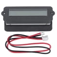 thumbnail image 2 of Compteur de Batterie Numérique avec Rétroéclairage 8V à 63V Indicateur de Tension LED Moniteur de Capacité de Batterie Lithium PC Étanche, 2 of 8