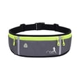 thumbnail image 2 of EGNMCR Ceinture de Course avec Porte-Bouteille d'Eau Sac Banane de Sport Sac de Taille pour Hommes et Femmes Ceinture de Sport avec Fermeture Éclair pour Course Randonnée Escalade,, 2 of 6