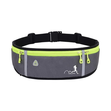 Ceinture de Course avec Bouteille d'Eau Sac de Sport Sac de Taille pour Hommes et Femmes Ceinture de Sport avec Fermeture Éclair pour Course Randonnée Escalade