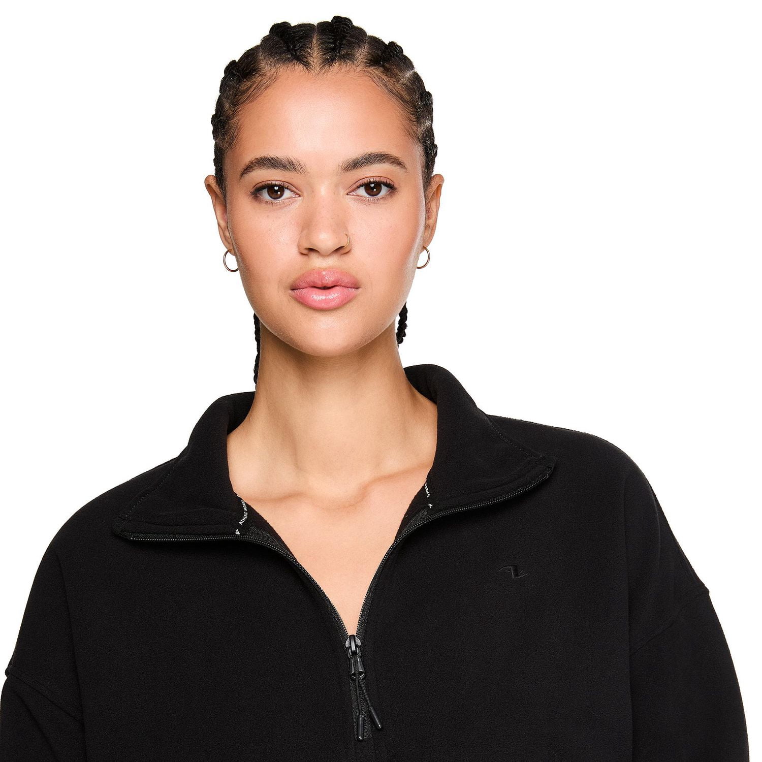 Athletic Works Women's Half Zip Sweatshirt