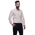 thumbnail image 3 of BESTMAN Long Sleeve Formal Shirt For Men Printed Button Down Cotton Men Shirts, 3 of 5