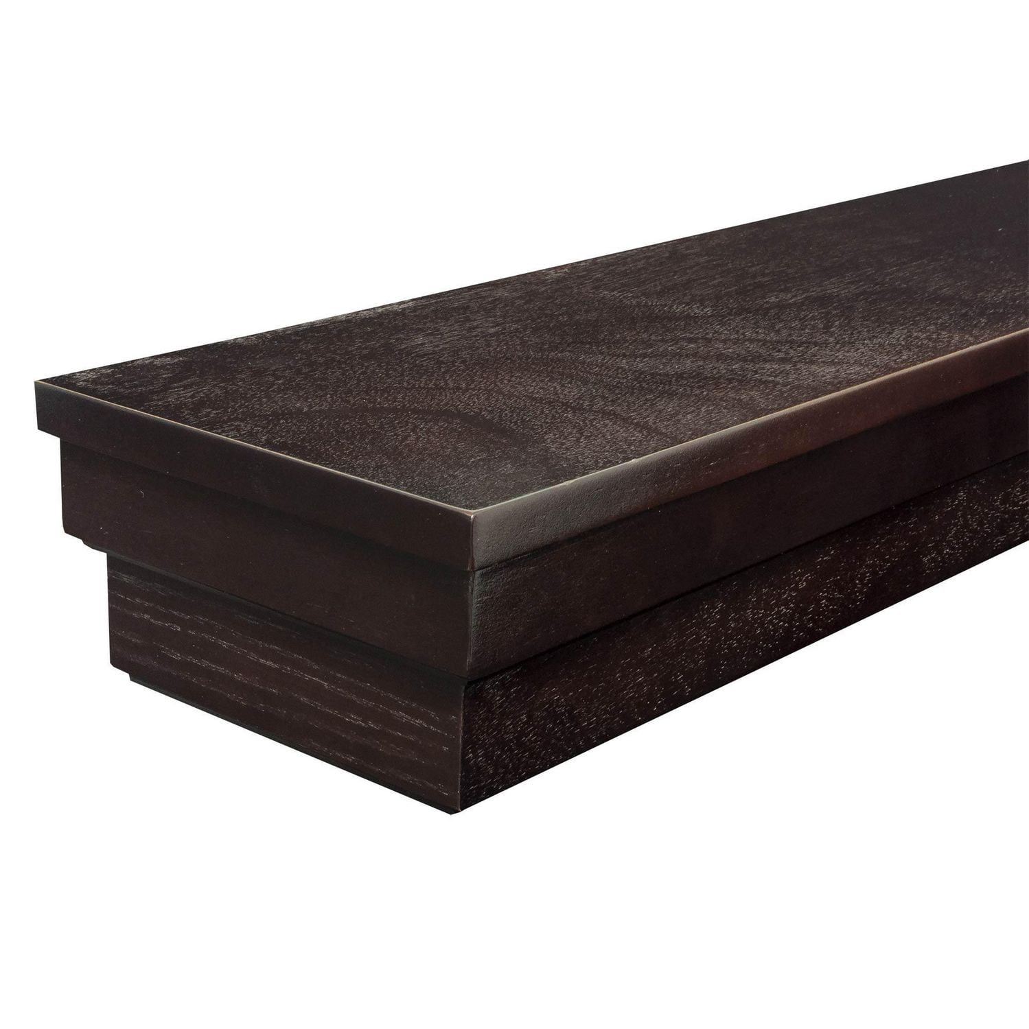 Roman 45" MDF Wood Veneer Mantel