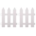 thumbnail image 1 of 2Pcs Practical Garden Fence Outdoor Decorative Fencing Plastic Patio Border, 1 of 8