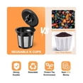 thumbnail image 3 of Reusable K Cups For Ninja Dual Brew Coffee Maker, Reusable K Pod With Clean Brush, Permanent K Cups, 3 of 5
