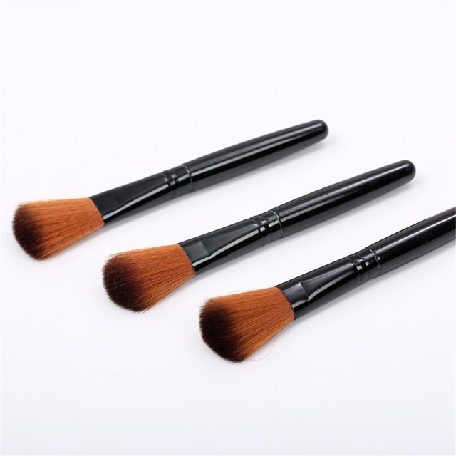 Powder Brush Black Makeup Brush Loose Powder Cosmetic Powder Blush Single Brush Makeup Tool