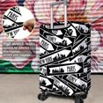 thumbnail image 5 of Travel Luggage Cover Suitcase Protector Fits 18-32 Inch Luggage Wheel Covers Patterned Travel Related Items Flower Luggage Protector Elastic Luggage Anti-scratch Suitcase Cover M, 5 of 5