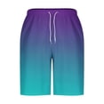 thumbnail image 4 of Weiqiqre Mens Athletic Shorts Swim Trunks Quick Dry Swim Shorts Bathing Suits with Pockets, 4 of 5