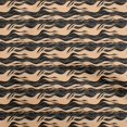 thumbnail image 1 of oneOone Cotton Poplin Beige Fabric Asian Wave Craft Projects Decor Fabric Printed By The Yard 56 Inch Wide, 1 of 4