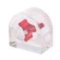 thumbnail image 4 of lionlar Acrylic Flow Meter G1/4 Thread Water Cooling System Indicat Computer #2 Red, 4 of 5