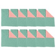 Cqxid Wipes Under $5 Absorbent Corals 10PCS Dish Rag Wipe Wiping Towel Sink Cloth Home Kitchen Clean Cleaning Supplies