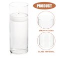 thumbnail image 4 of Glass Candle Chimney Candle Holder Glass Shade Glass Pillar Candle Holder Candle Cup, 4 of 8