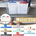 thumbnail image 1 of Vaidha Music Book Clip And Book Page Music Note Clip Sheet Music Holders, 1 of 2