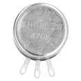 thumbnail image 2 of 20Pcs Potentiomètre Assortiment Kit Film de Carbone Simple Tour Composant Conique Rotatif Wth1182w470k, 2 of 14