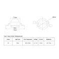 thumbnail image 3 of Herwey 3W High Power LED Beads Light-Emitting Diode Chips SMD for DIY Lighting Fixtures, SMD, Light-Emitting Diode, 3 of 7