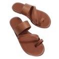 thumbnail image 2 of Cameland Sandales Plates Décontractées Sandales et Pantoufles Style Rétro de Plage Chaussures pour Femmes Grande Pointure, 2 of 5