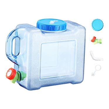 Récipient d'Eau Portable avec Robinet, Seau d'Eau, Pichet d'Eau Polyvalent Durable 5 Litres