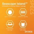 thumbnail image 3 of Intex Seascape Île Flottante avec Glacière Intégrée et Dossiers pour Adultes, 3 of 12