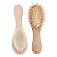 thumbnail image 3 of Premium Baby Hair Brush And Comb Set, Round BodyComfortable Baby Hair Brush, For Infants Newborns, 3 of 8