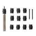 thumbnail image 1 of Yeacher Weld Cutter Set 13Pcs 3/8'' Rotary Weld Cutter Remover Drill Bits Tool for Power Drill Welding, 1 of 6