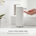 thumbnail image 3 of Simplehuman Pompe à Capteur de Liquide Automatique Rechargeable Sans Contact de 9 oz. Distributeur de Savon à Capteur, Acier Blanc, 3 of 7
