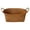L, variant on BUTASY Woven Basket Woven Wicker Basket With Handle Ideal Wicker Baskets Storage Organizers For Throw Blankets Bedroom Living Room Laundry