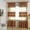 CO, variant on EGNMCR Curtains, Curtains for Bedroom Leaves Sheer Curtain Tulle Window Voile Drape Valance 1 Panel Fabric curtain