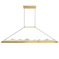 thumbnail image 2 of Himalayas Integrated LED Brass Chandelier, 2 of 3