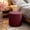 Vin, variante sur Housse Extensible en Tissu Doux Imperméable pour Pouf Rond, Protège-Tabouret pour Coiffeuse, Chambre, Salon, Maison, Usage Quotidien