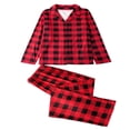 thumbnail image 3 of Family Christmas Matching Outfits Plaid Nightwear Sleepwear  Pyjamas, 3 of 7