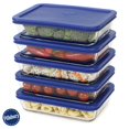 thumbnail image 1 of Pillsbury 10pc 3-Cup Rectangular Glass Food Storage Set, 1 of 4