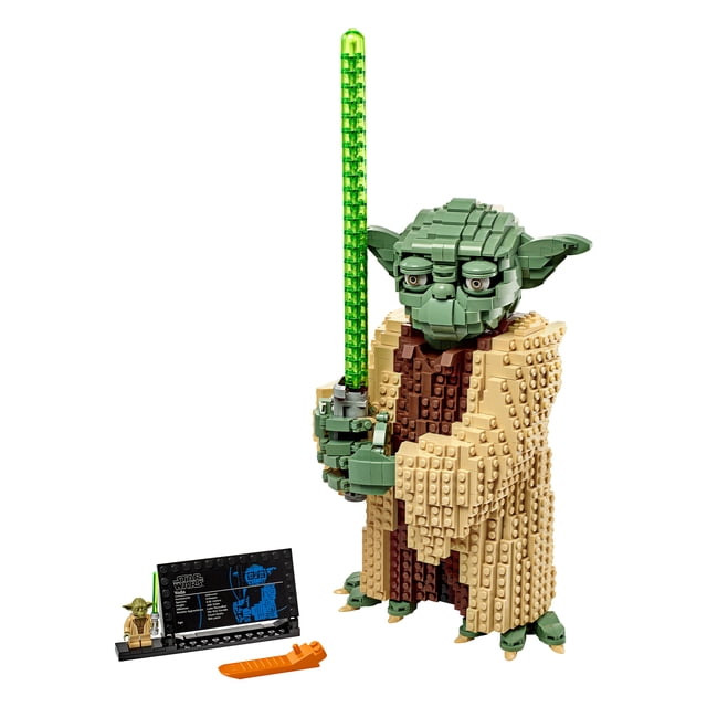 Star Wars 75255 Yoda Modèle de Construction et Figurine de Collection, 1771 Pcs