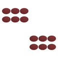 thumbnail image 2 of relayinert 6pcs/set Waterproof Place Mats Easy Wash Durable Elegant Non-Slide For Home And Restaurant Plastic Non- Slide Place Mat wine red 45*32.5cm 2Set, 2 of 6