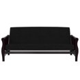 thumbnail image 2 of DHP Cora 6 Inch Quilted Thermobonded High Density Polyester Fill Futon Mattress, Full Size, 2 of 9