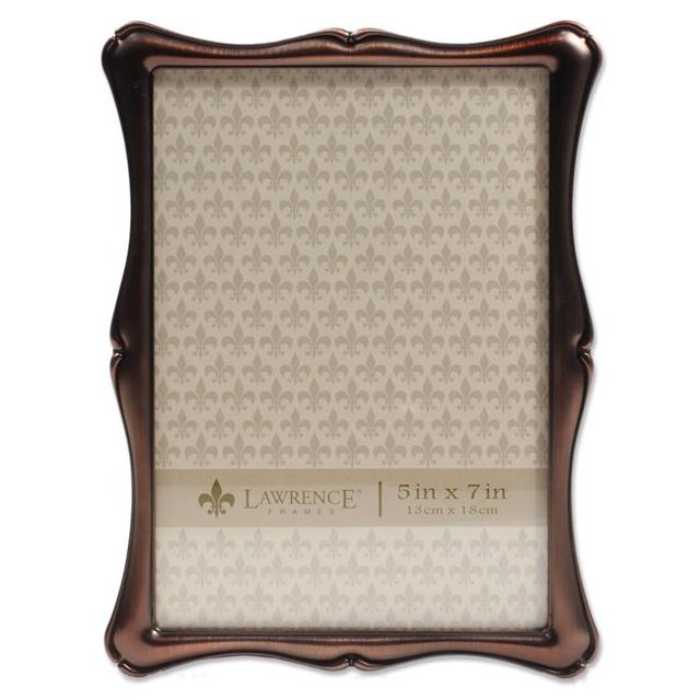 LawrenceFrames Romance 5 x 7 Po. Image Frame&44; Bronze