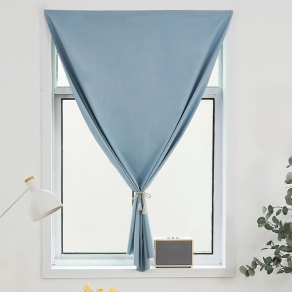 Punch-free Full Darkling Curtains for Bedroom Decoration, Easy Installation Window Sunshade Privacy Drapery, 47.24 x 78.74in, Polyester