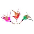 thumbnail image 3 of Cat Teaser Replacement Creative Fake Feather Cat Training Toy Cat Play Toy, 3 of 8