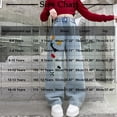 thumbnail image 3 of Girls' Straight Wide Leg Jeans | Comfy Stretch Denim Pants for Ages 5-15, 3 of 9