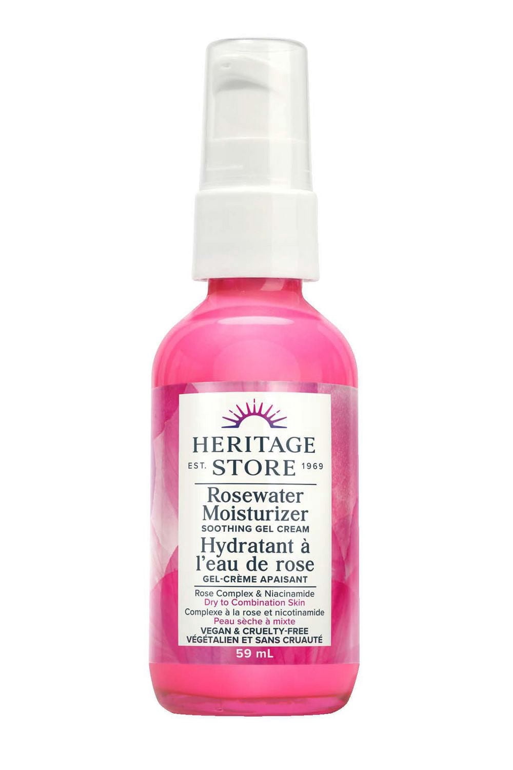 Heritage Store Rosewater Moisturizer