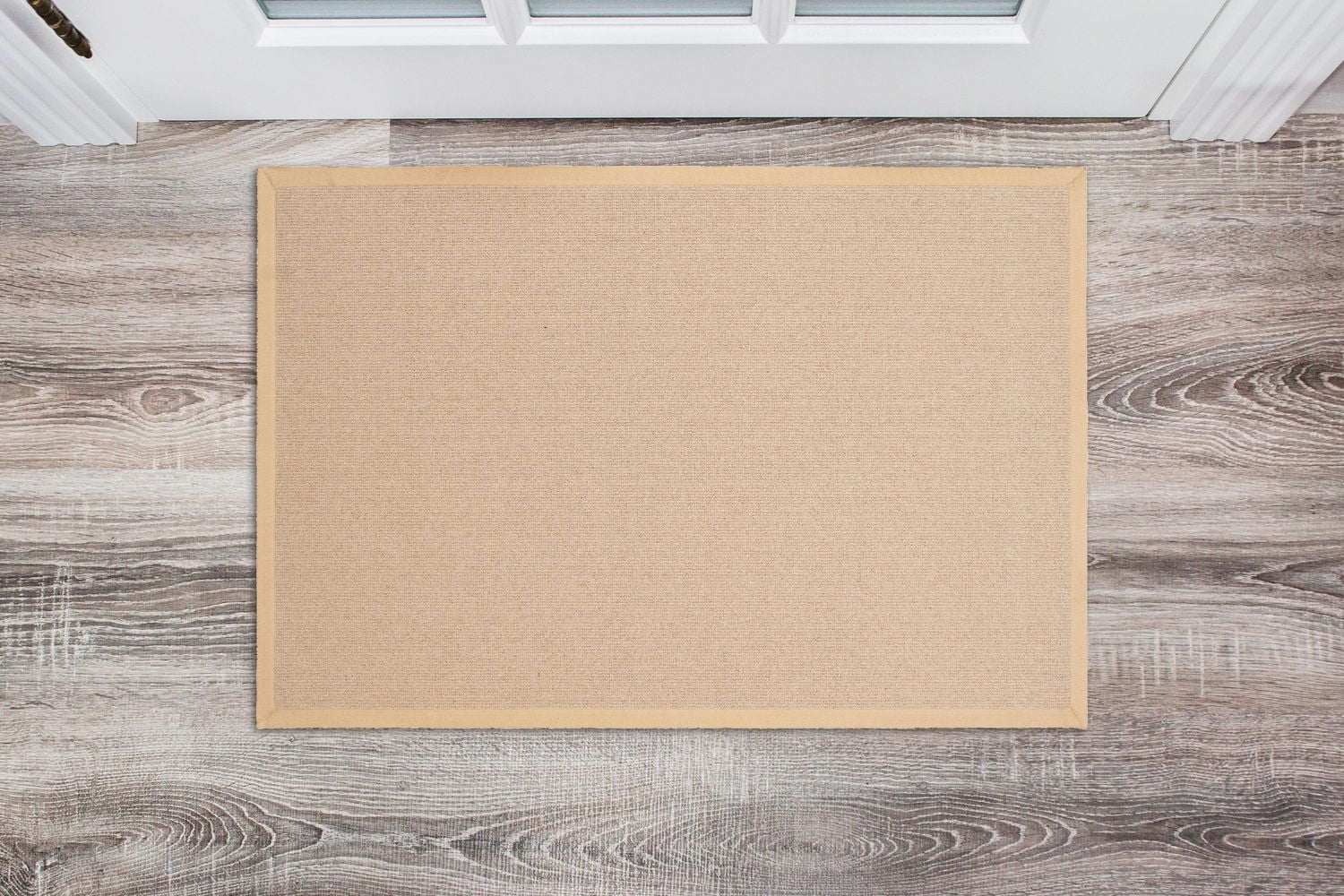 Tapis de couloir Athena naturel et beige 2 pi 6 po x 12