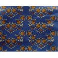thumbnail image 4 of oneOone Georgette Viscose Fabric Floral Block Printed Fabric 1 Yard 42 Inch Wide, 4 of 4
