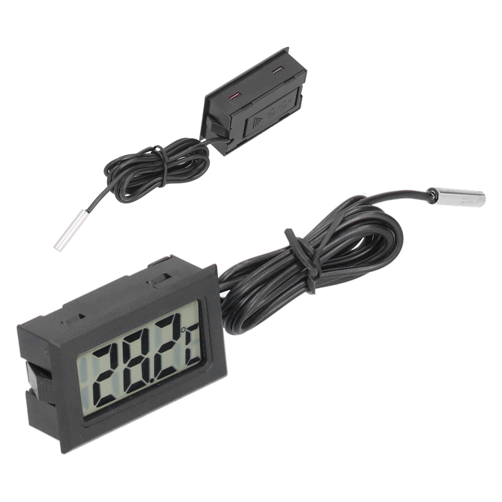 Digital Temperature Meter, Dustproof High Accuracy Embedded    For Home For Living Room