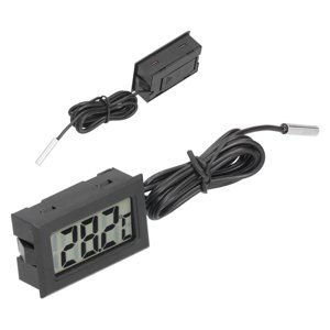 Digital Temperature Meter, Dustproof High Accuracy Embedded    For Home For Living Room