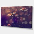 thumbnail image 2 of Cute Vintage Flower With Bokeh - Large Floral Canvas Art Print, 2 of 4