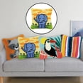thumbnail image 4 of Abbracc DIY Latch Hook Throw Pillow for Embroidery Carpet Elephant, 4 of 9