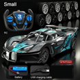 thumbnail image 1 of 4WD RC Sports Car High Speed Remote Control Mini Scale Model Vehicle Electric Drift Racing Car Toys for Boys Kids Back to School Blue 21cm, 1 of 6
