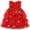 ZE-Red, variant on Zanarzt Toddler Girls Christmas Dress Girls Christmas Dress Snowflake Bow Mesh Dress Long Sleeved Coat Two Piece Set Red,5-6 Years