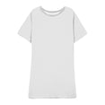 thumbnail image 4 of UPPADA Robe T-Shirt Décontractée d'Été pour Femme Grande Taille Sans Manches Évasée avec Poches Col Ras du Cou Plissée Robe Débardeur Coupe Ample Boho Plage Robes d'Été Blanc, TG, 4 of 5
