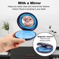 thumbnail image 4 of Retainer Case, Slim Aligner Case with Adjustable Vent Holes and Mirror, Compatible with Invisalign, Night Guard and Mouth Guard, Premium Retainer Case, With Aligner Remover Tool, Chew & Brush, 4 of 6